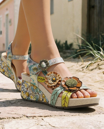 scarpe-tacco-floreali-donna